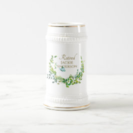 Caneca de cerveja de Cerveja Personalizada Dourada