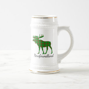 Caneca de cerveja de cervejas de alce-de-alce-de-a