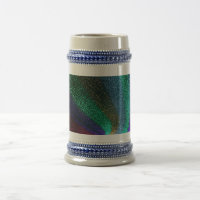 Caneca de cerveja de desfile de cores de 22 oz