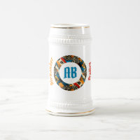 Caneca de cerveja de Fusão Tribal Africana