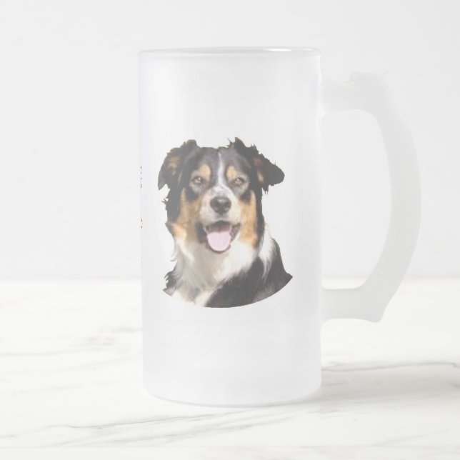 Caneca de cerveja de Galês border collie (Direita)