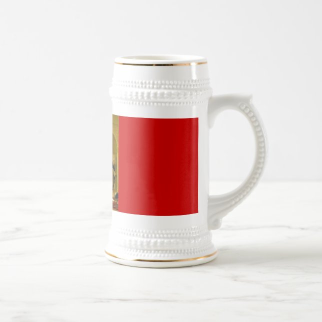 Caneca de cerveja de Lesamours (Amantes) (Direita)