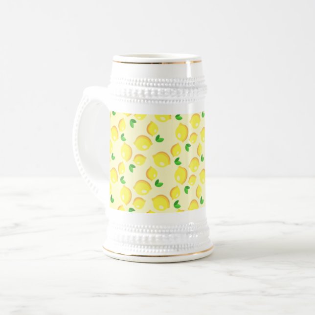 Caneca de cerveja de Limon Beer (Frente Esquerda)