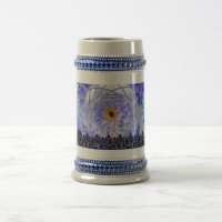 Caneca de cerveja de Lotus do espaço