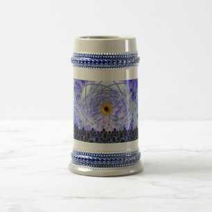 Caneca de cerveja de Lotus do espaço