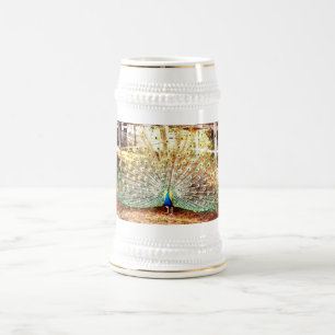 Caneca de cerveja de Peacock