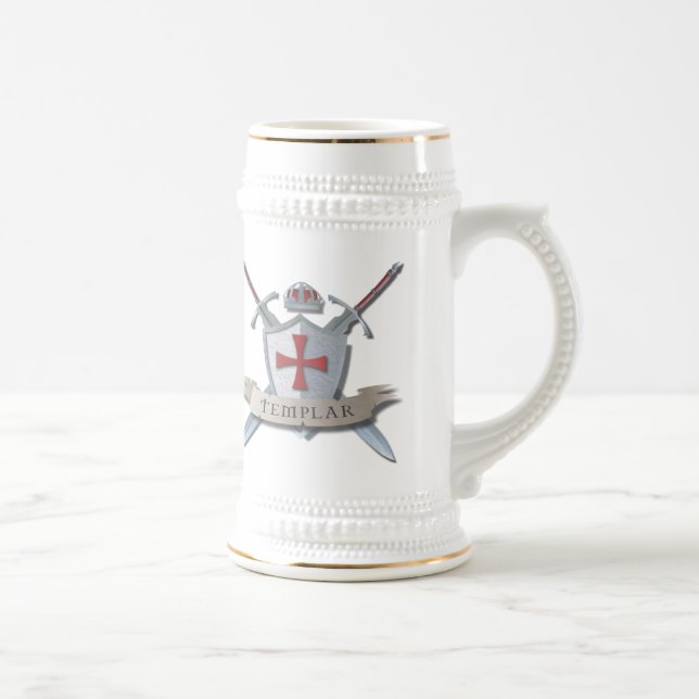 Caneca de cerveja de Templar (Direita)
