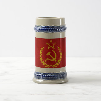 Caneca de cerveja de União Soviética