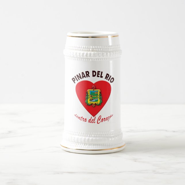 Caneca De Cerveja Dentro del Corazón Crista do Pinar del Rio - (Centro)