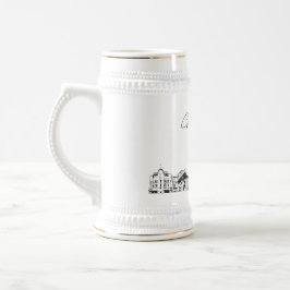 Caneca De Cerveja Denver Colorado Personalizado Skyline
