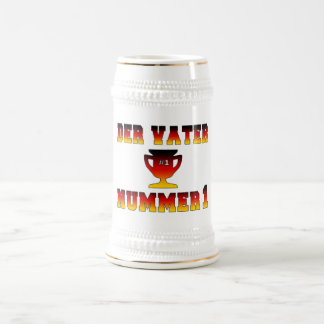 Caneca De Cerveja Der Vater Nummer 1 pai #1 no dia dos pais alemão