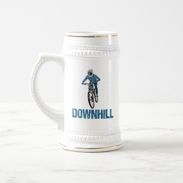 Caneca De Cerveja Descida de Tail Mountain Biker (Esquerda)