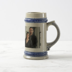 Caneca De Cerveja Desejamos um Feliz Ano Novo Alegre com uma Linda C