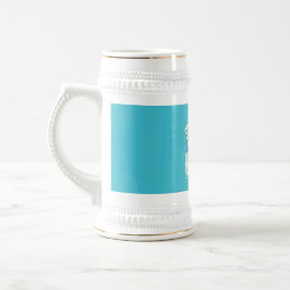 Caneca De Cerveja Desenho de boneco de neve 