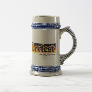 Caneca De Cerveja Design de Banner Oktoberfest