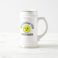 Caneca de cerveja designada do bebedor