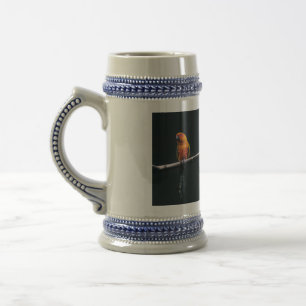 Caneca De Cerveja Detalhes simples do nome do animal código QR adici