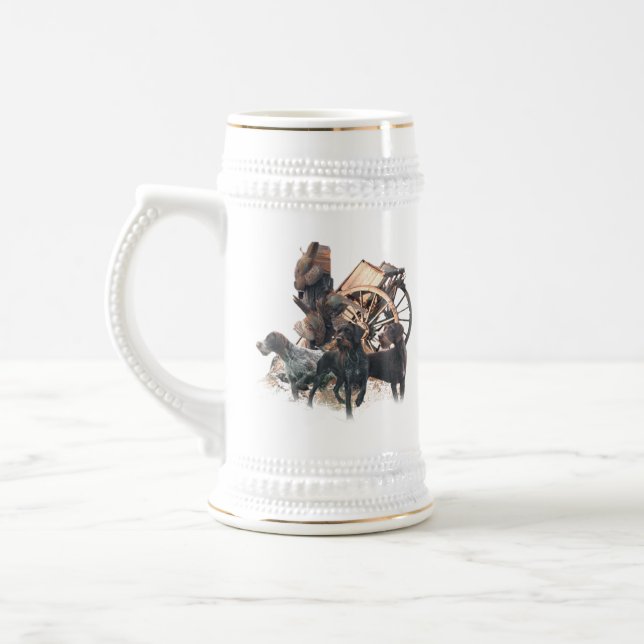 Caneca De Cerveja Deutsch Drahthaar (Esquerda)