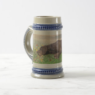 Caneca De Cerveja Deutsch Drahthaar