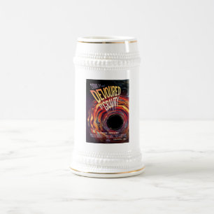 Caneca De Cerveja Devorado Pela Gravidade Buraco de Halloween Horror