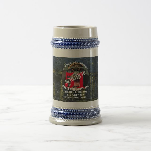 Caneca De Cerveja DHS FBI CBP Educação Acessibilidade Estudante Arma (Centro)