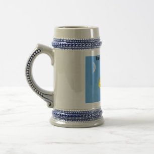 Caneca De Cerveja Dia de as mães feliz Daffodils floresMug