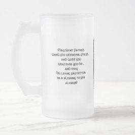 Caneca De Cerveja Dia de São Patrick - Presente irlandês de benção