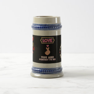 CANECA DE CERVEJA DIA DOS NAMORADOS