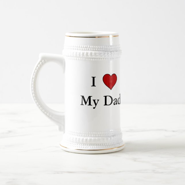 Caneca De Cerveja Dia dos pais feliz (Esquerda)