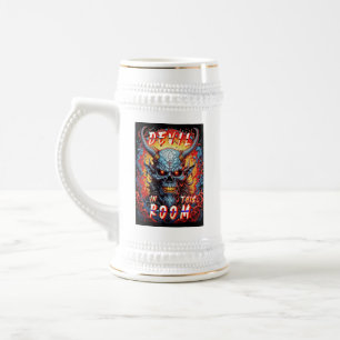 Caneca De Cerveja Diabo Nesta Sala