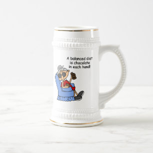 Caneca De Cerveja Dieta de Chocolate Equilibrado