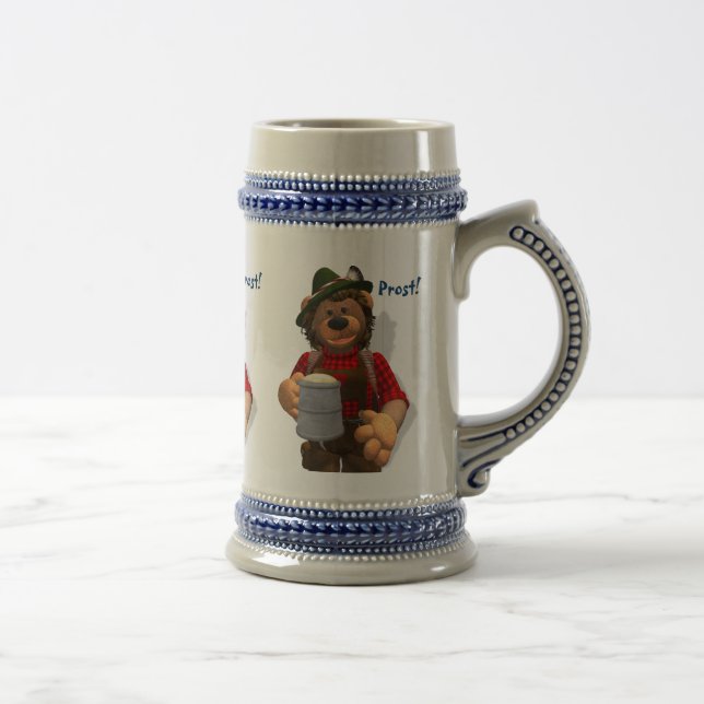 Caneca De Cerveja Dinky Bears Bavarian Oktoberfest Bear (Direita)