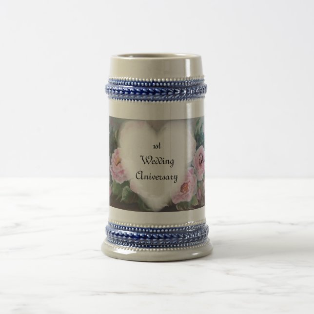 caneca de cerveja do aniversário de casamento (Centro)