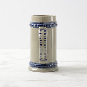 Caneca de cerveja do bloco de lobo