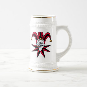Caneca de cerveja do bobo da corte