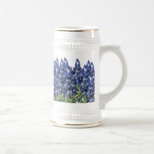 Caneca de cerveja do campo do Bluebonnet