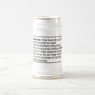 Caneca de cerveja do cuidado