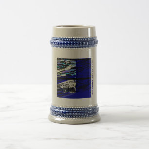 Caneca de cerveja do dot com das pinturas de
