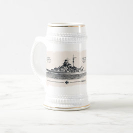 Caneca de cerveja do encouraçado Tirpitz