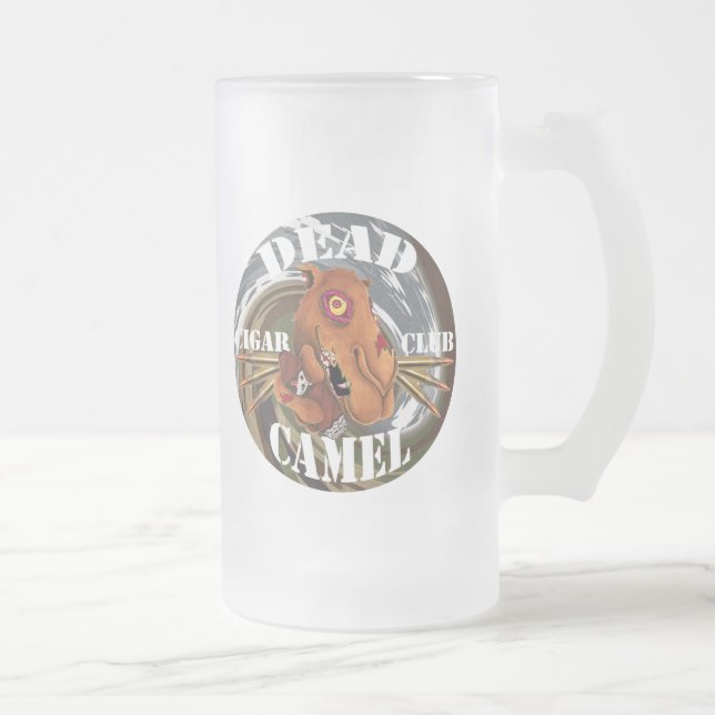 Caneca de cerveja do fosco do camelo do zombi (Direita)