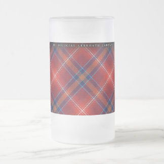 Caneca de cerveja do fosco - Tartan vermelho de