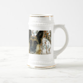 Caneca de cerveja do german shepherd