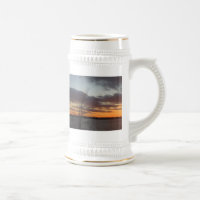 Caneca de cerveja do Lago Sunset