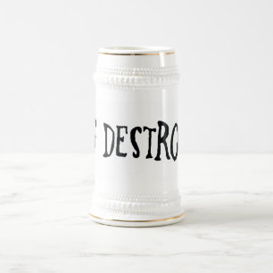 Caneca de cerveja do logotipo