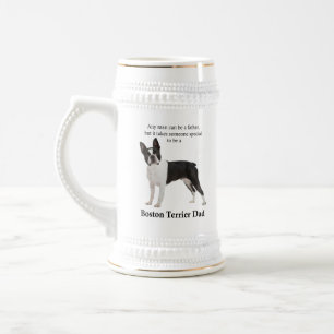 Caneca de cerveja do Pai Boston Terrier