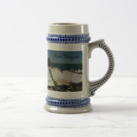 Caneca de cerveja do panorama de Niagara do forte