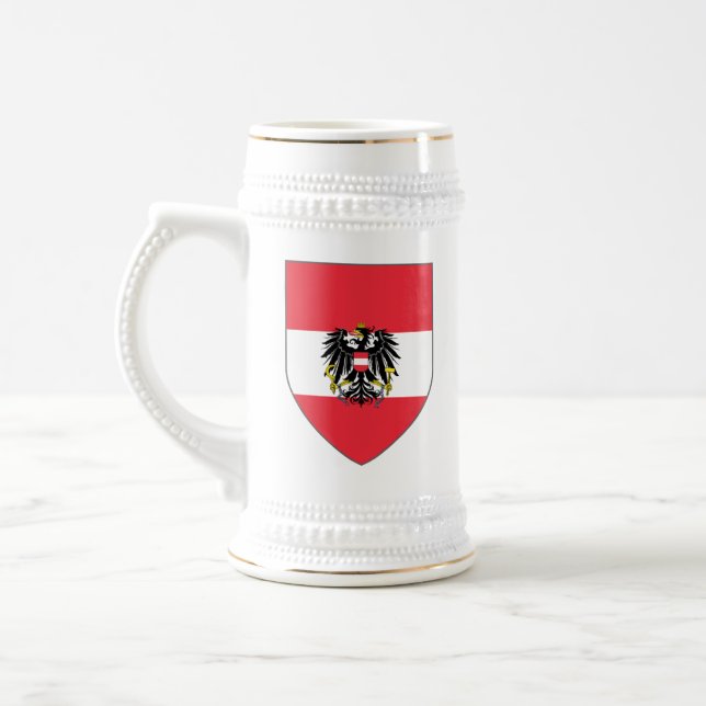 Caneca de cerveja do protetor de Áustria (Esquerda)