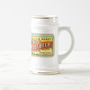 Caneca de cerveja do refrigerante root beer do