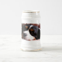 Caneca de cerveja do rei Charles Cavalier Spaniel