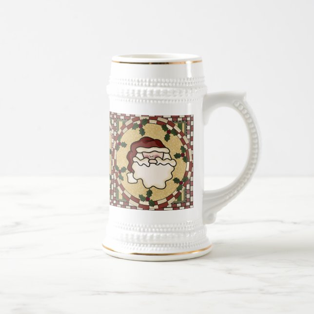 Caneca de cerveja do St. Nick do papai noel (Direita)